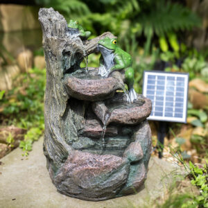 Frog Pools Solar Water Feature